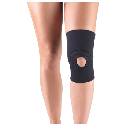 RODILLERA DE NEOPRENO CON ALMOHADILLA DE APOYO HOR-SHU
