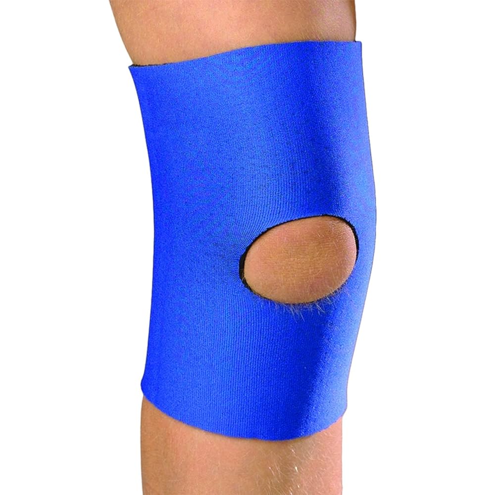 0316RB.jpg SOPORTE DE RODILLA CON RÓTULA ABIERTA AZUL REY - Imagen 1