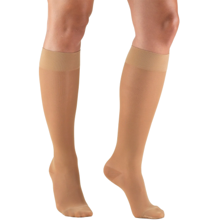 MEDIAS TRANSLÚCIDAS MUJER HASTA LA RODILLA 8-15 mmHg