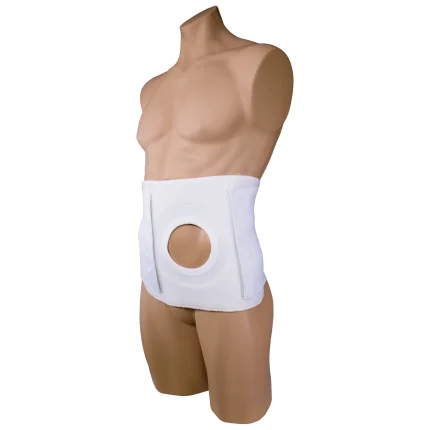 SOPORTES PARA OSTOMÍA Y HERNIA 6"-9", 4" ABIERTO