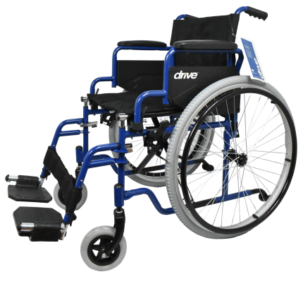 SILLA DE RUEDAS BLUE 16" Y 18" LLANTA BICICLETA
